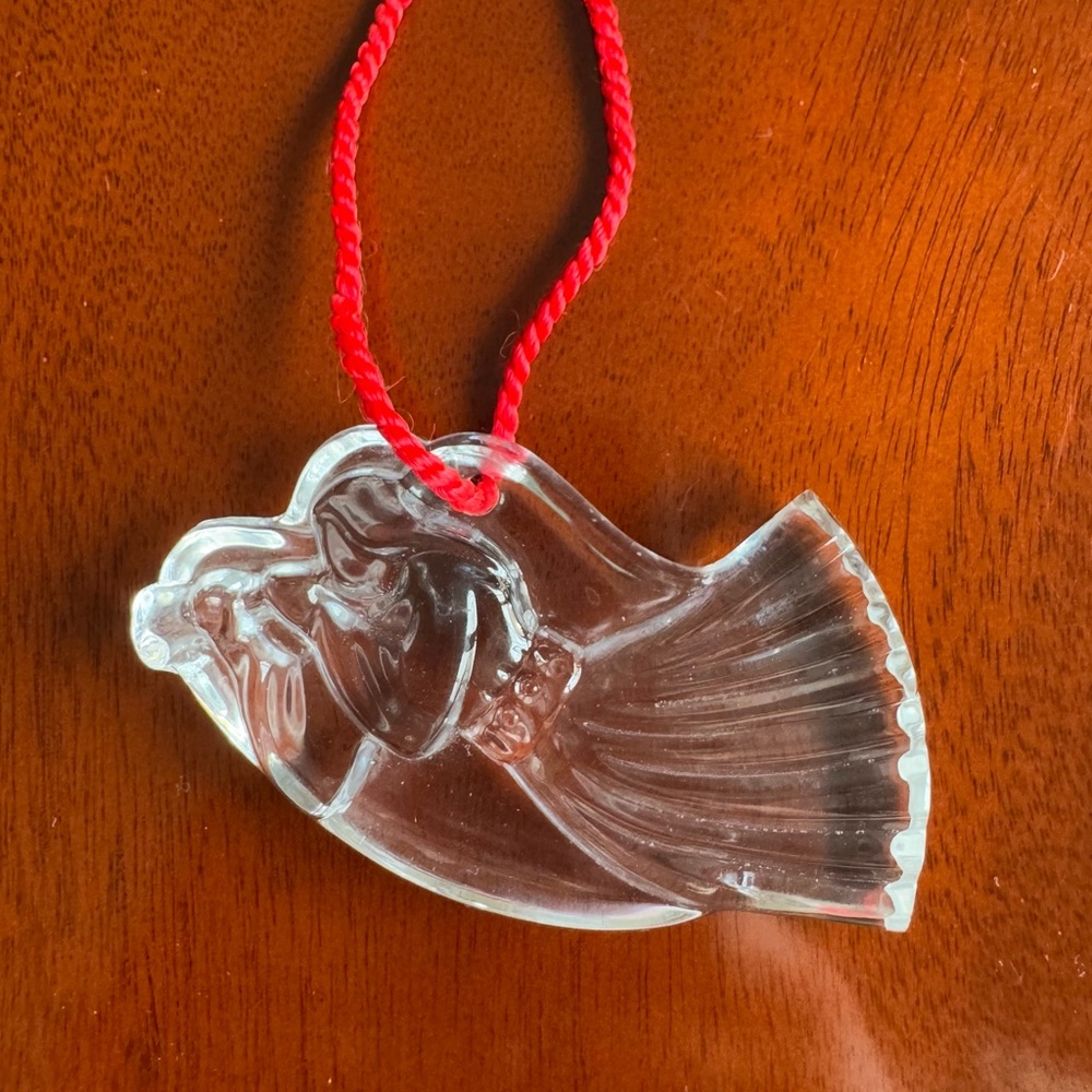 Waterford Crystal Angel Ornament 1996